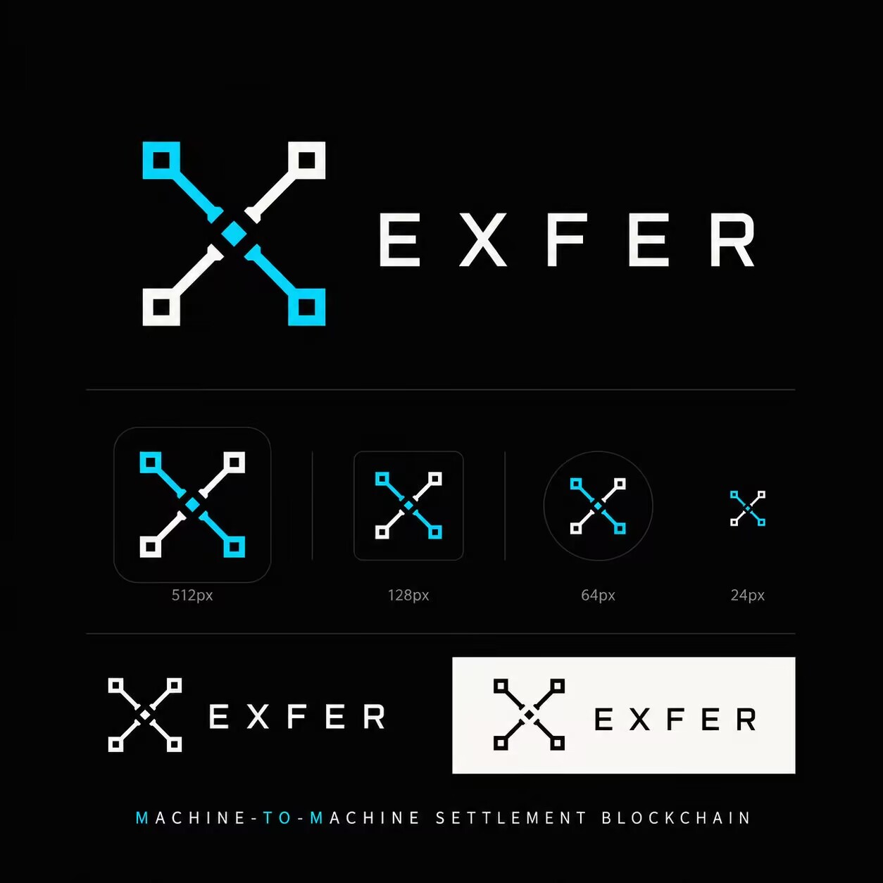 Exfer brand kit overview